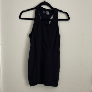 ZYIA Black Fitted Sleeveless Tank Top